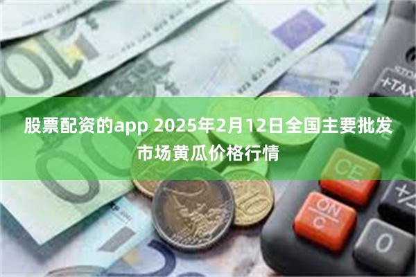 股票配资的app 2025年2月12日全国主要批发市场黄瓜价格行情