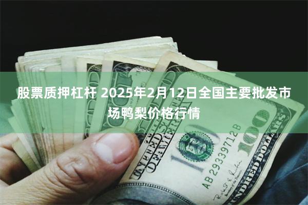 股票质押杠杆 2025年2月12日全国主要批发市场鸭梨价格行情