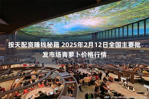 按天配资赚钱秘籍 2025年2月12日全国主要批发市场青萝卜价格行情