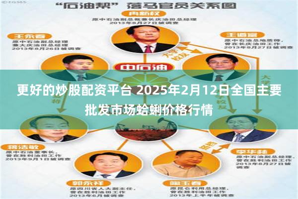 更好的炒股配资平台 2025年2月12日全国主要批发市场蛤蜊价格行情