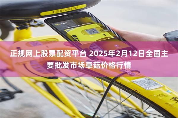 正规网上股票配资平台 2025年2月12日全国主要批发市场草菇价格行情